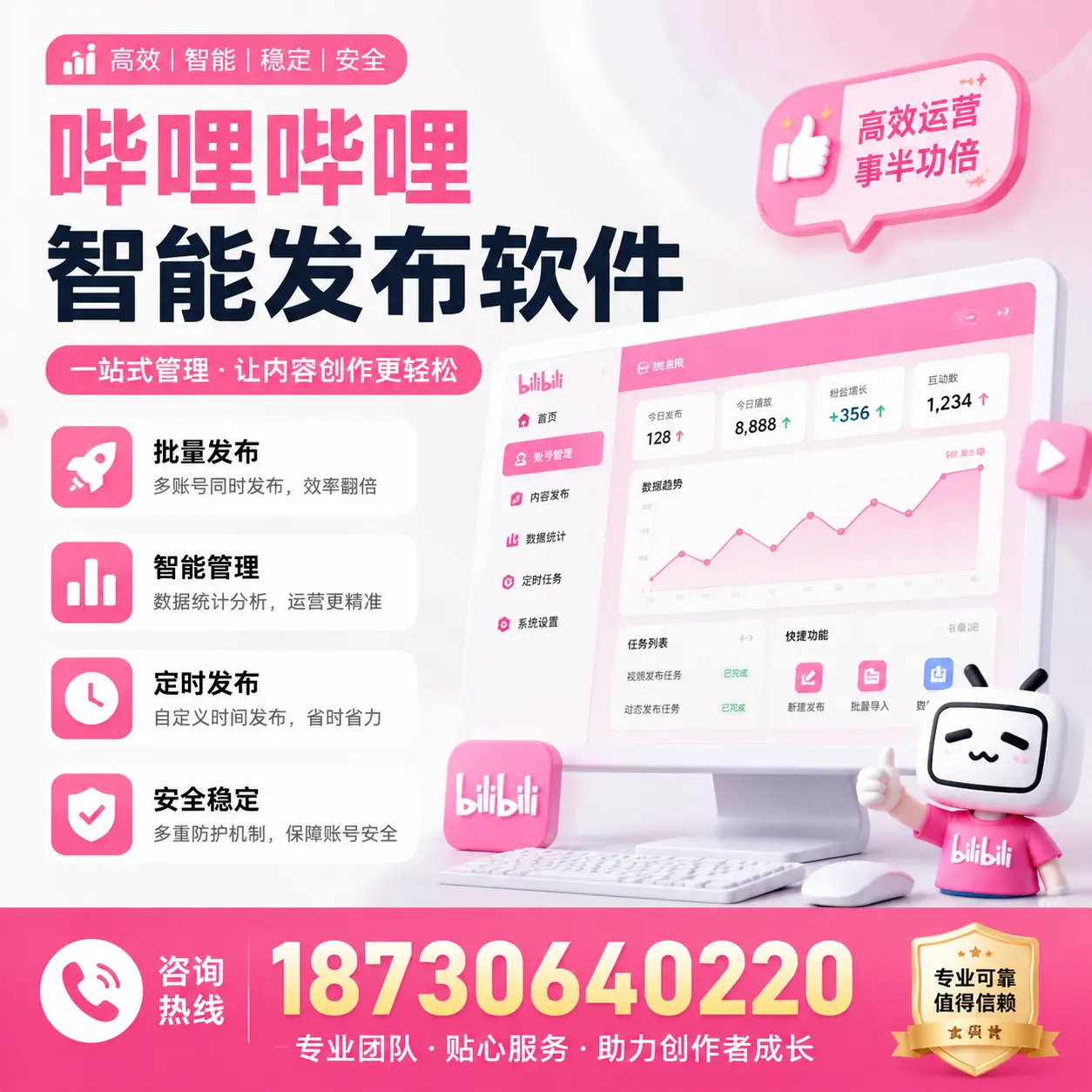 如何评估哔哩哔哩智能发布软件的ROI？毕节 企业必读