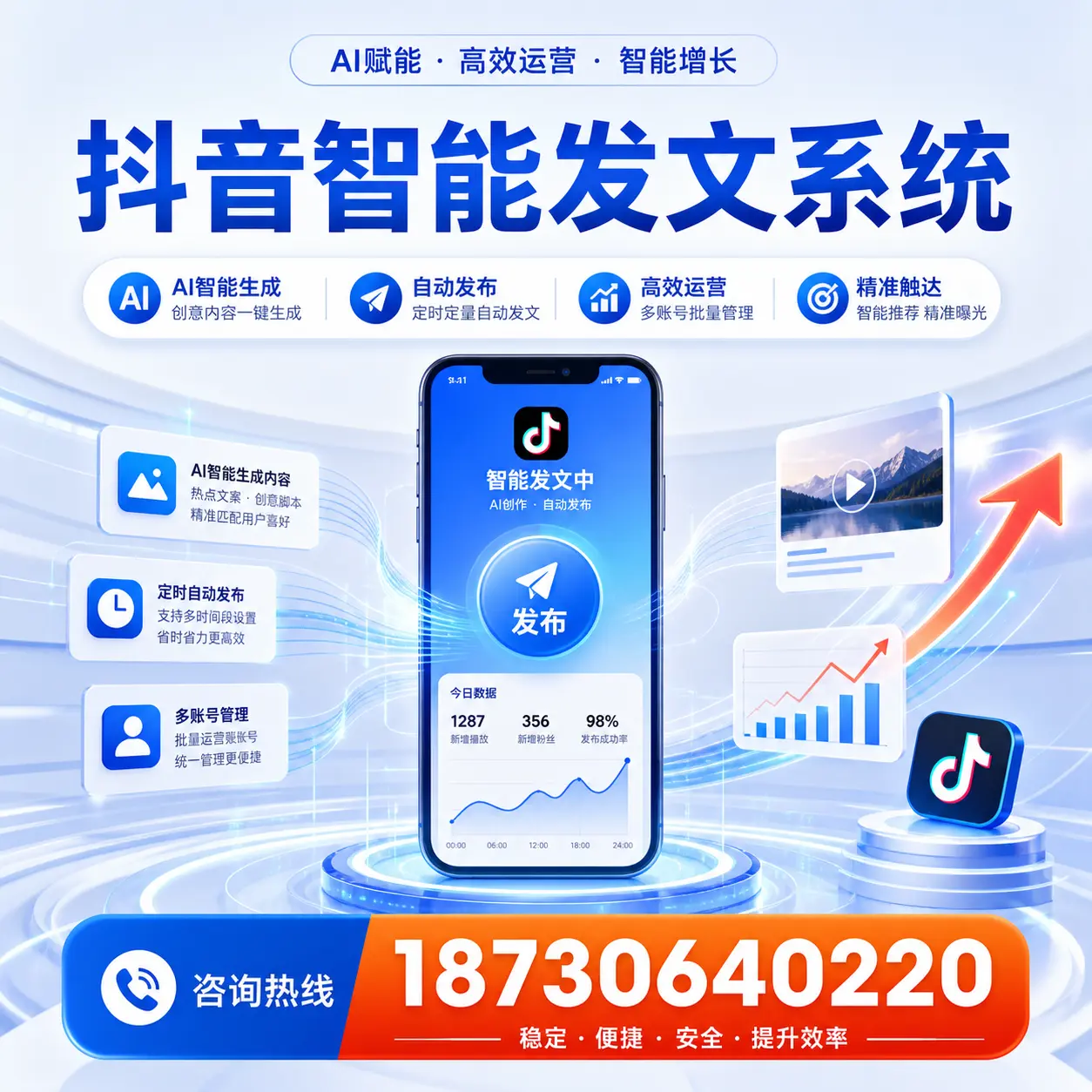 如何通过抖音智能发文系统提升 毕节 企业的市场竞争力